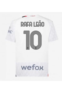 Fotbalové Dres AC Milan Rafael Leao #10 Venkovní Oblečení 2023-24 Krátký Rukáv